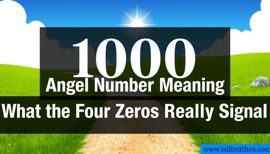 0000 angel number meaning — 0000 Angel Number Meaning: What the Four Zeros Really Signal