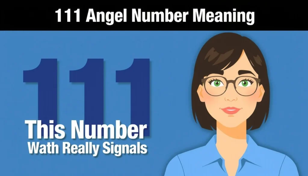 111 angel number meaning — 111 Angel Number Meaning: What This Number Really Signals