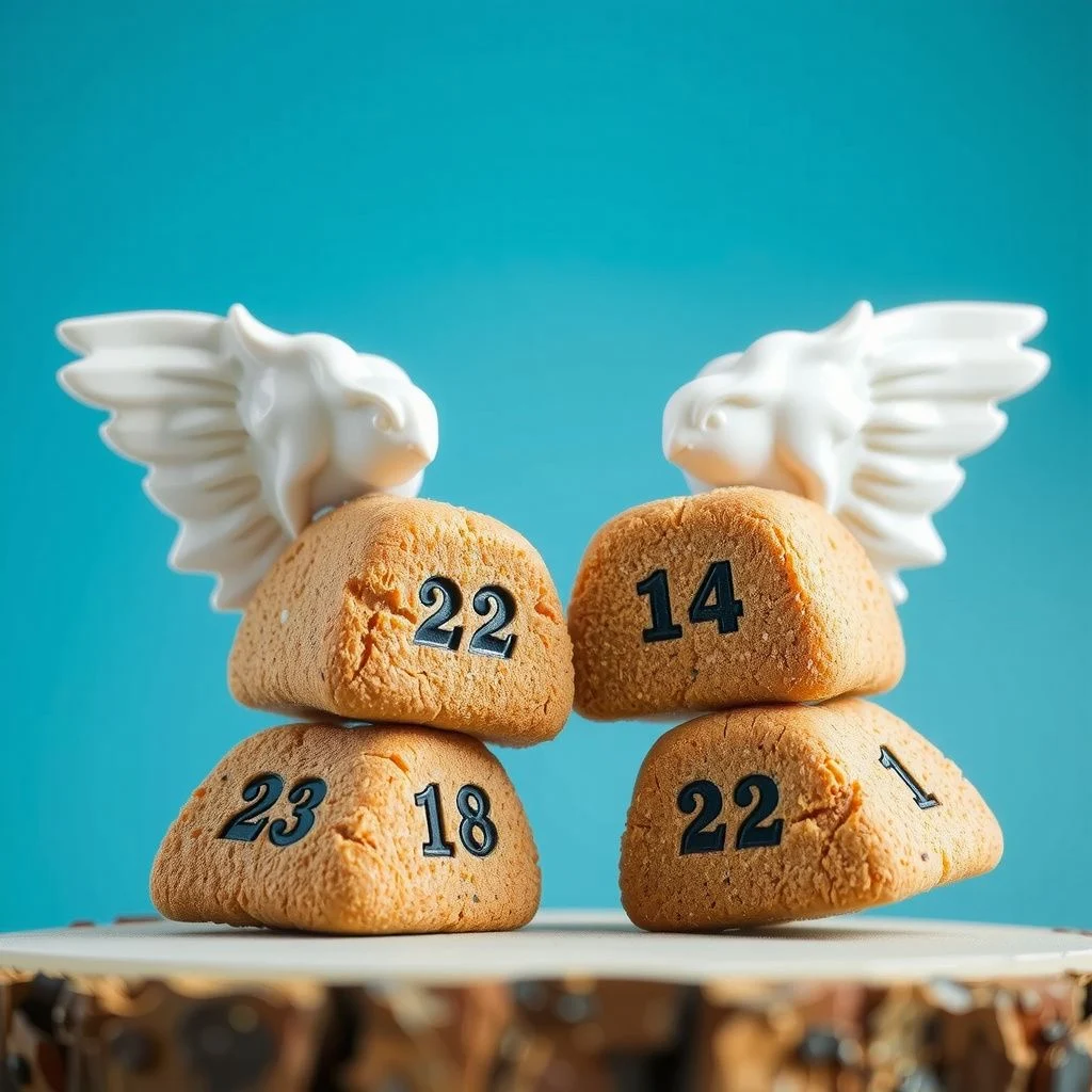 222 angel number meaning illustration
