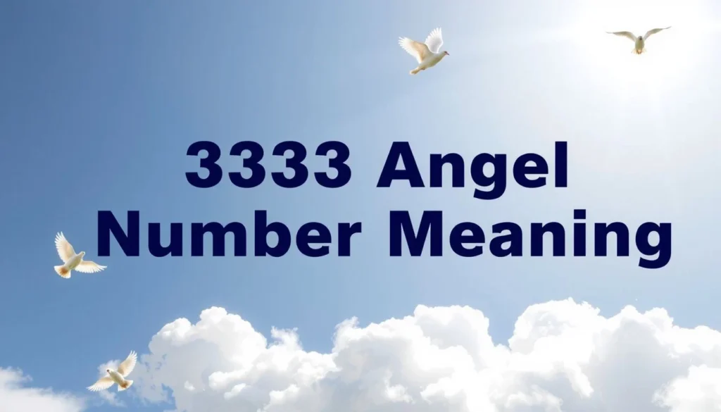 3333 angel number meaning — 3333 Angel Number Meaning: What It Signals for You