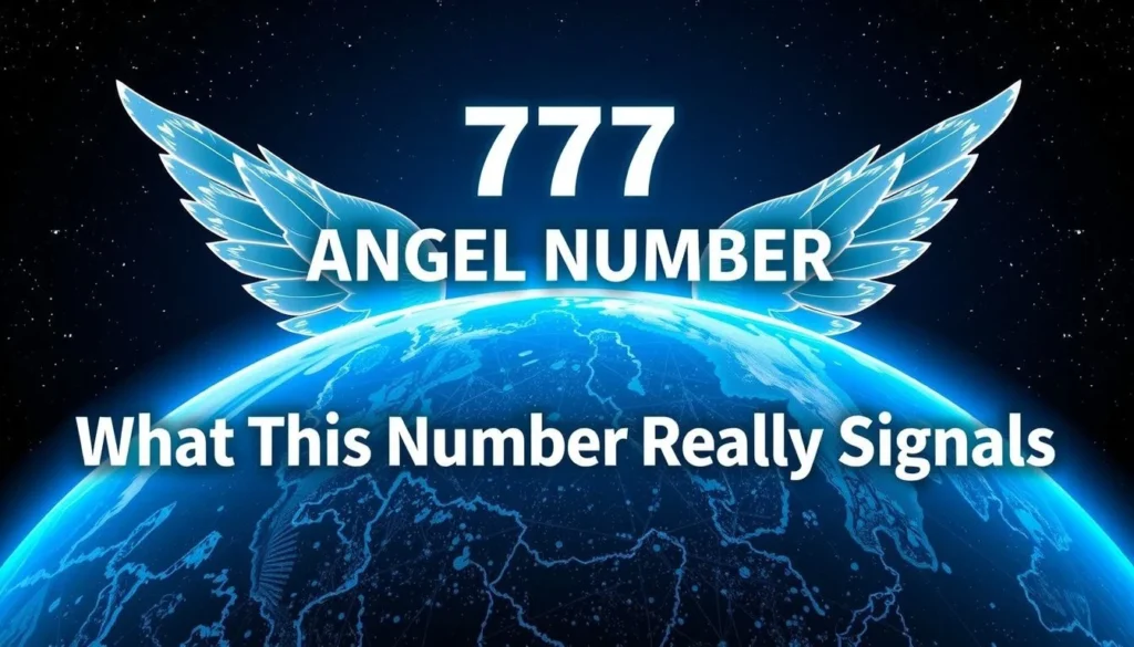 777 angel number meaning — 777 Angel Number Meaning: What This Number Really Signals